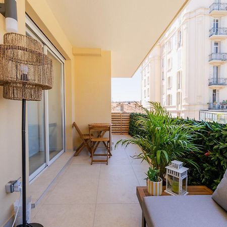 Appartement Cosy - Terrasse Κάννες Εξωτερικό φωτογραφία