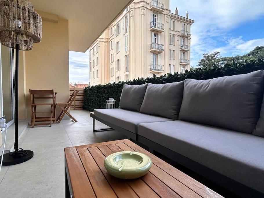 Appartement Cosy - Terrasse Κάννες Εξωτερικό φωτογραφία