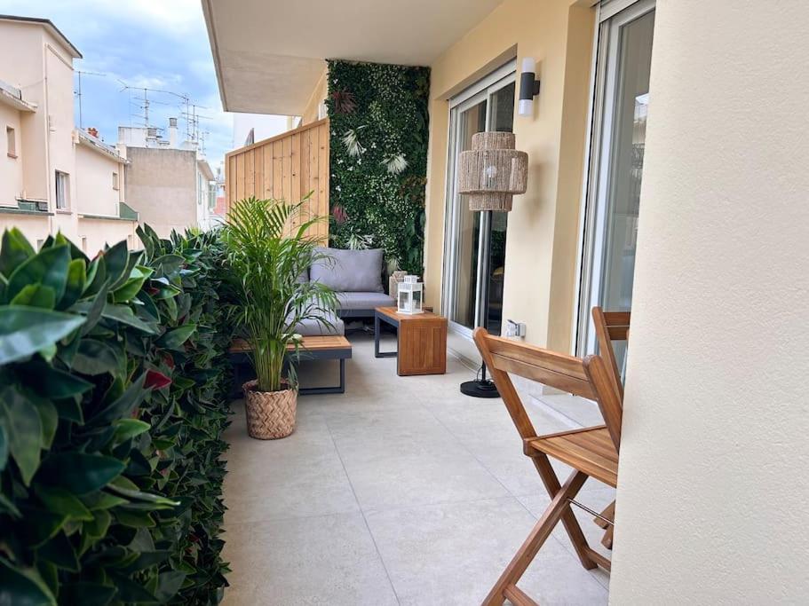 Appartement Cosy - Terrasse Κάννες Εξωτερικό φωτογραφία