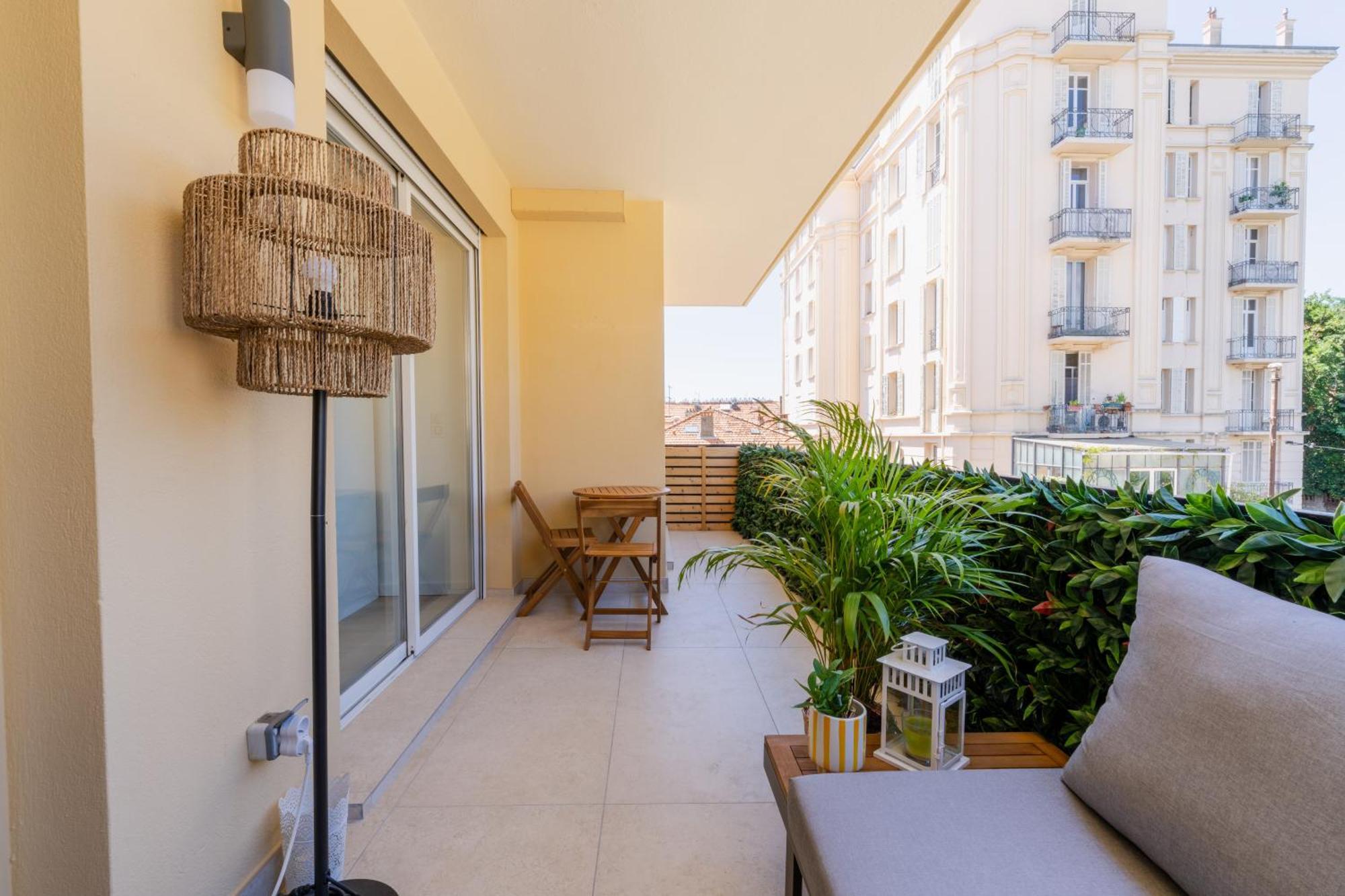 Appartement Cosy - Terrasse Κάννες Εξωτερικό φωτογραφία