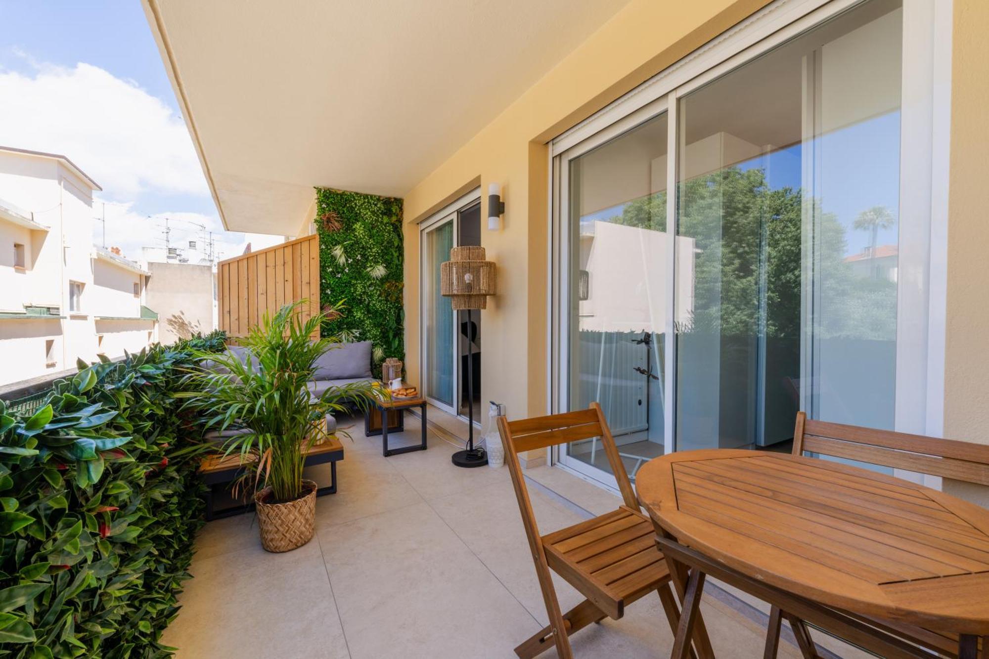 Appartement Cosy - Terrasse Κάννες Εξωτερικό φωτογραφία